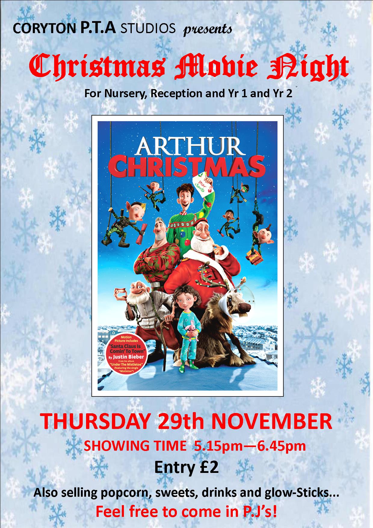 Download the movie night poster | Coryton Primary School PTA1240 x 1754